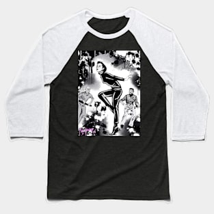 Audrey Hepburn Art Baseball T-Shirt